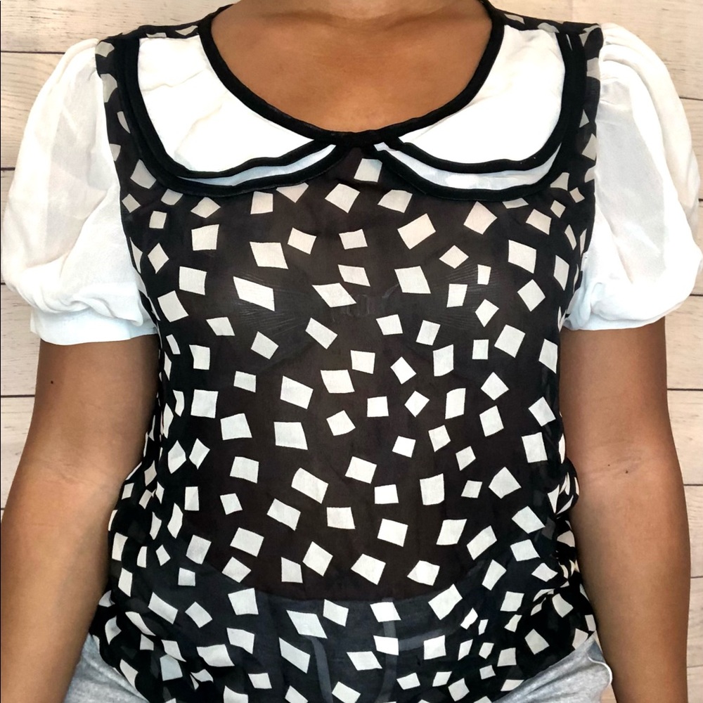 Black & White Top